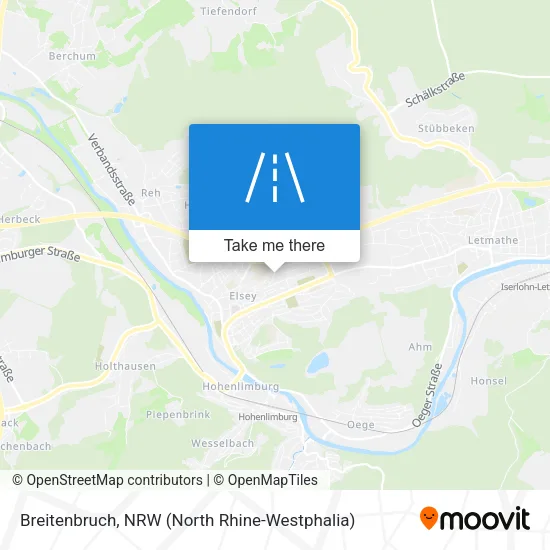 Карта Breitenbruch