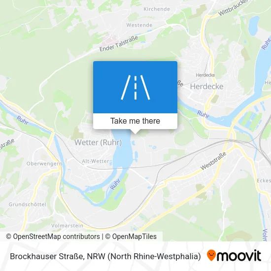 Карта Brockhauser Straße