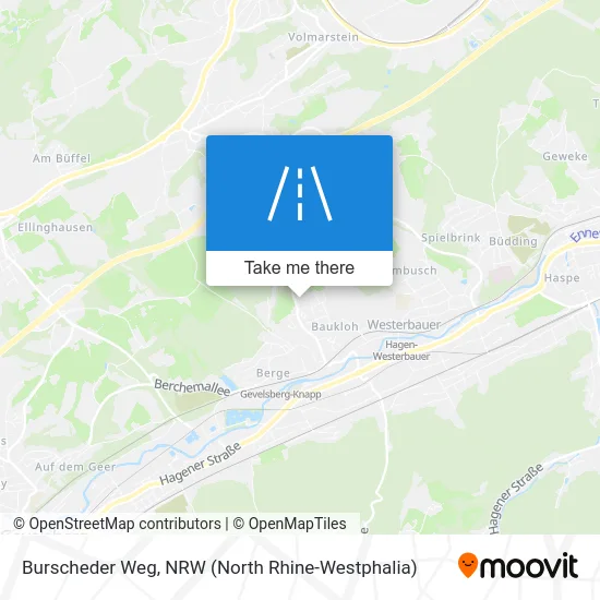 Burscheder Weg map