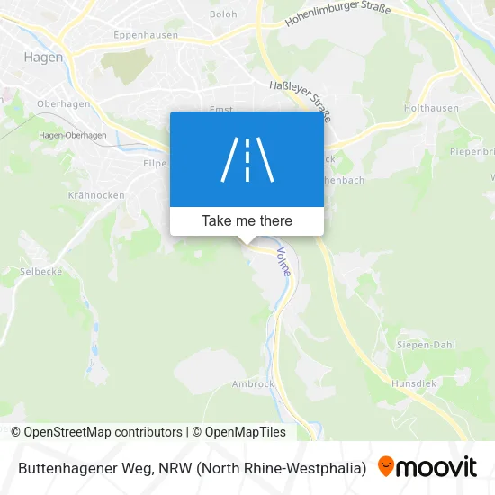 Карта Buttenhagener Weg