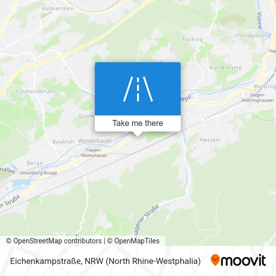 Карта Eichenkampstraße