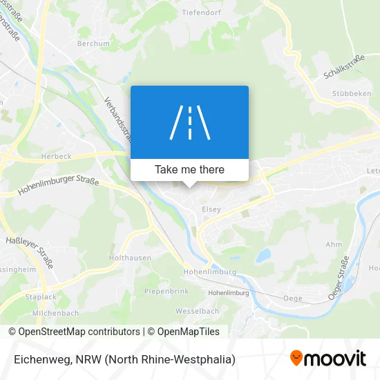 Карта Eichenweg