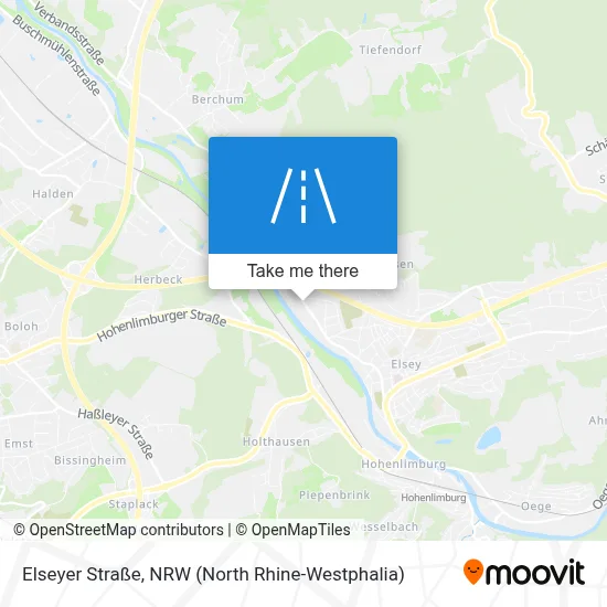 Elseyer Straße map