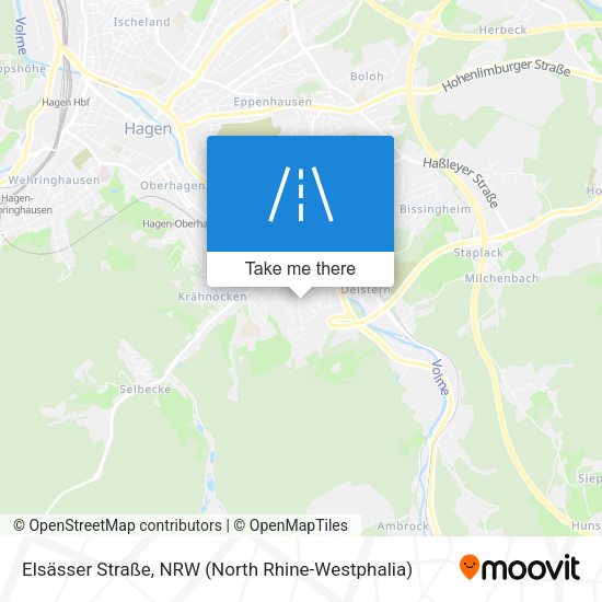 Elsässer Straße map