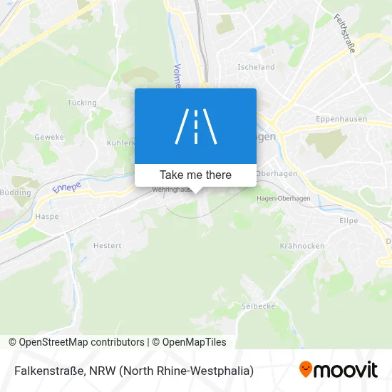Falkenstraße map