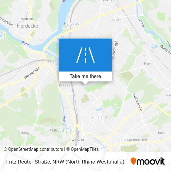 Карта Fritz-Reuter-Straße