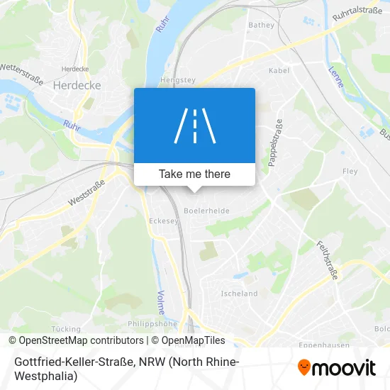 Карта Gottfried-Keller-Straße