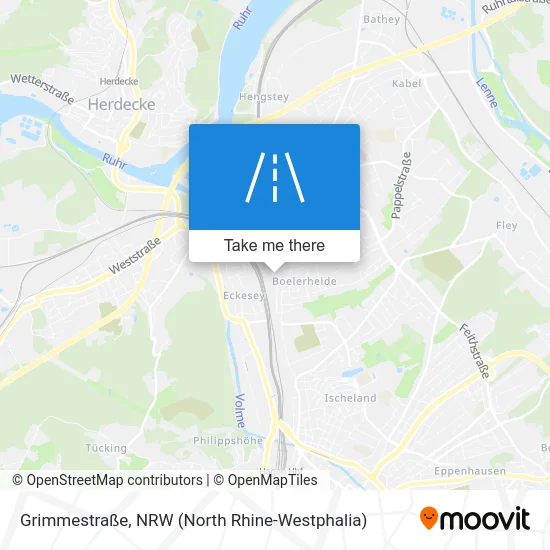 Карта Grimmestraße