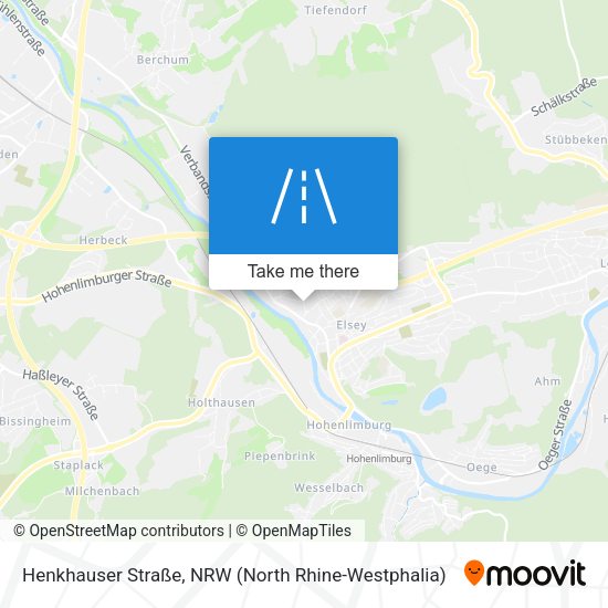 Henkhauser Straße map