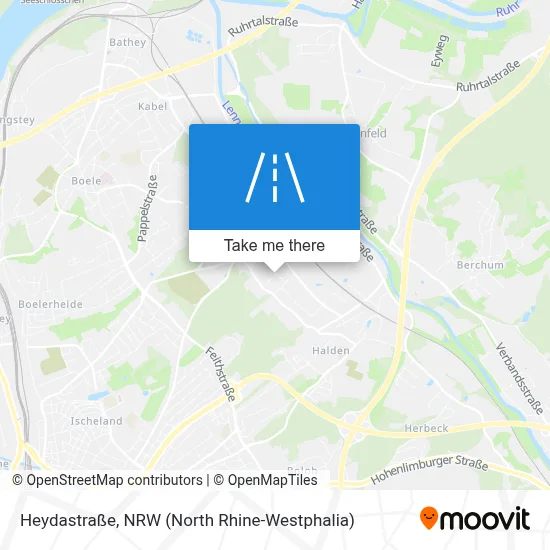 Heydastraße map