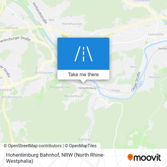 Hohenlimburg Bahnhof map
