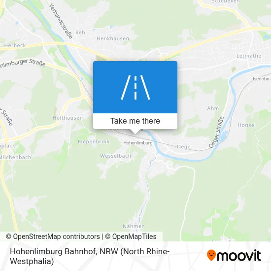 Hohenlimburg Bahnhof map