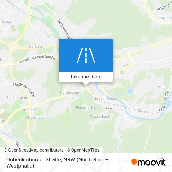 Hohenlimburger Straße map