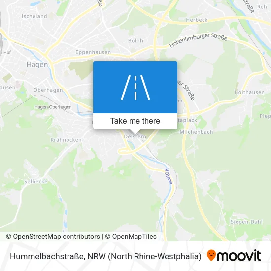 Карта Hummelbachstraße