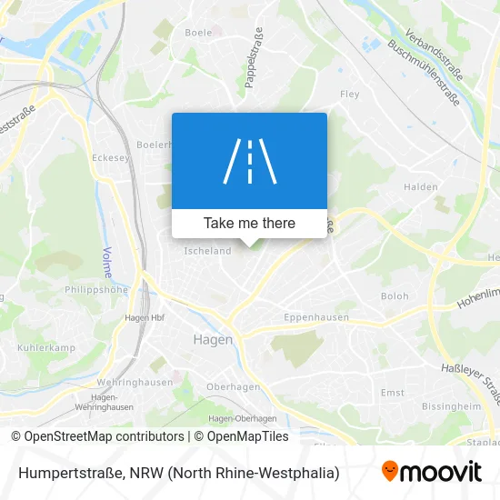 Карта Humpertstraße