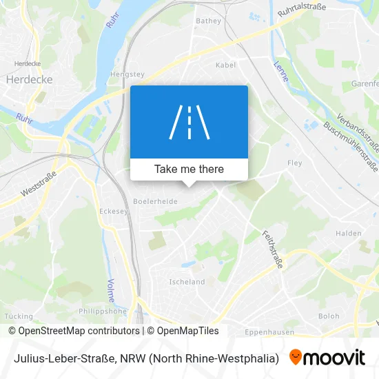 Julius-Leber-Straße map