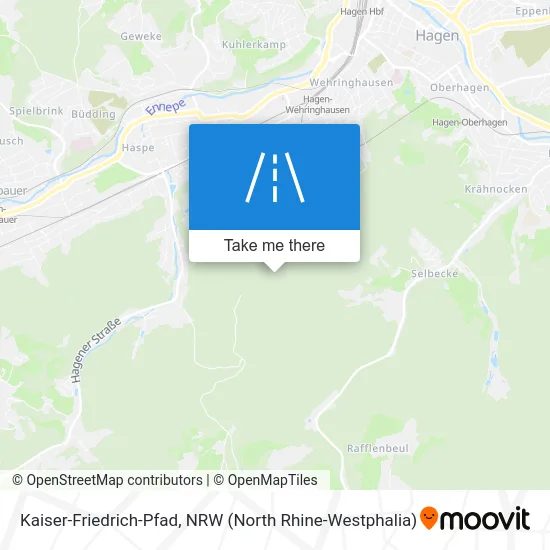 Kaiser-Friedrich-Pfad map