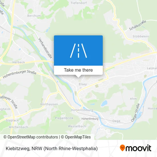 Карта Kiebitzweg