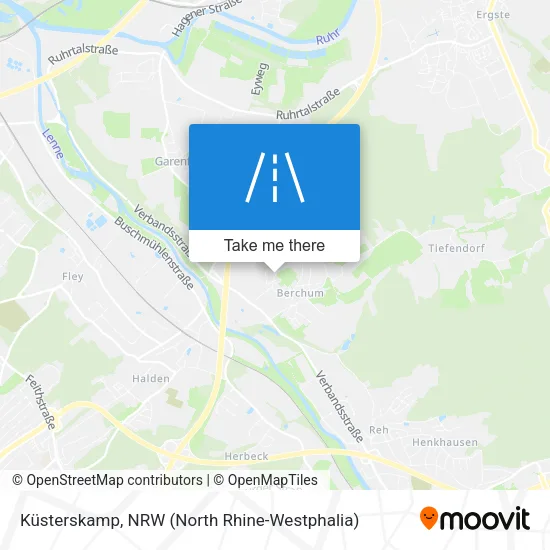 Карта Küsterskamp