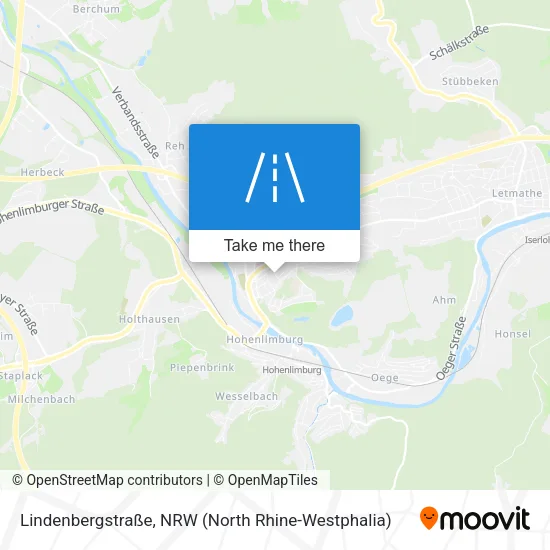Карта Lindenbergstraße