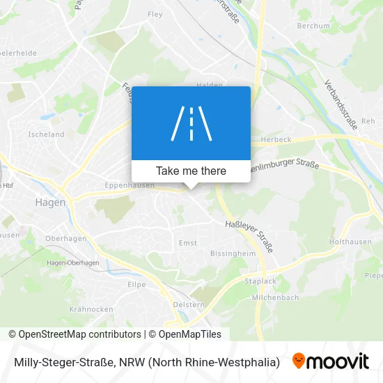 Карта Milly-Steger-Straße