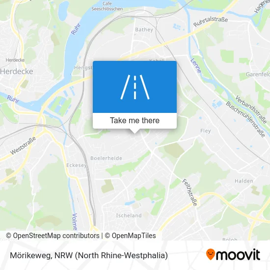 Карта Mörikeweg