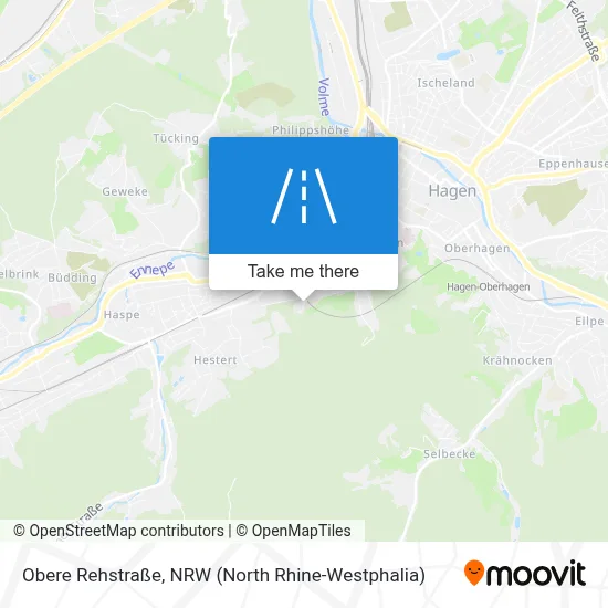 Obere Rehstraße map