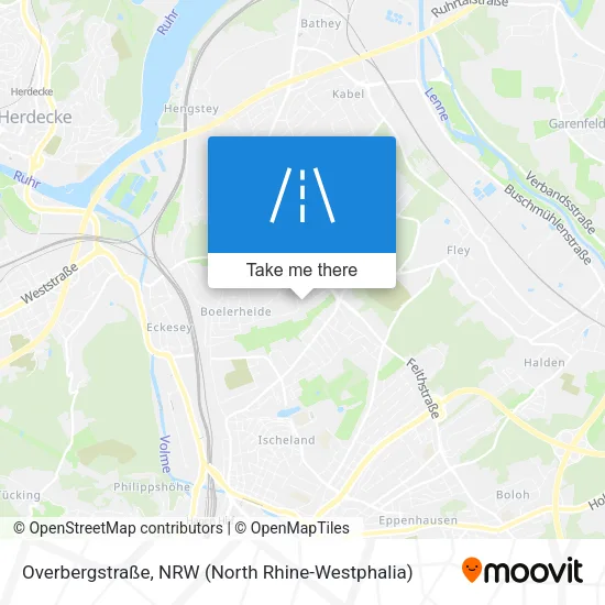 Карта Overbergstraße