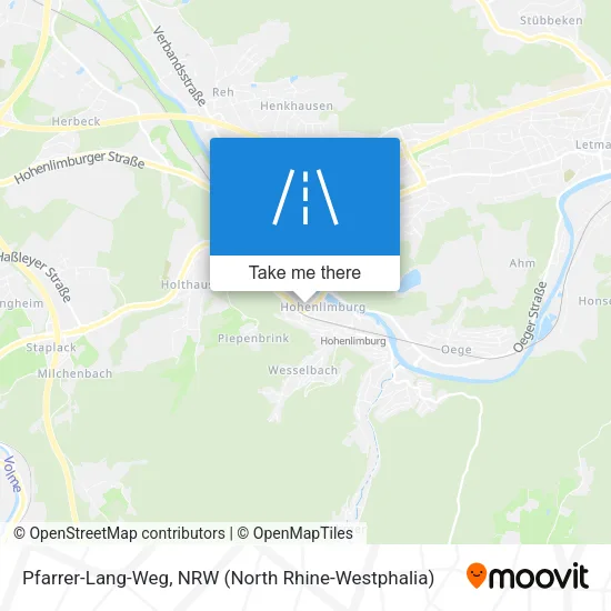 Карта Pfarrer-Lang-Weg