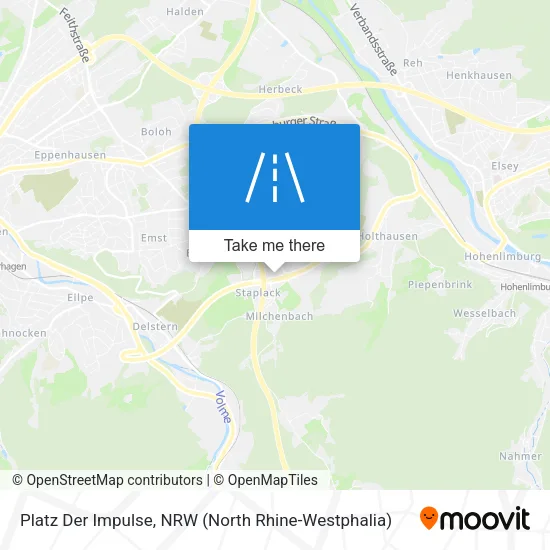Карта Platz Der Impulse