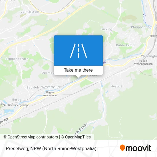 Карта Preselweg