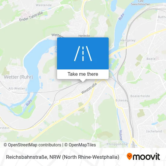Reichsbahnstraße map