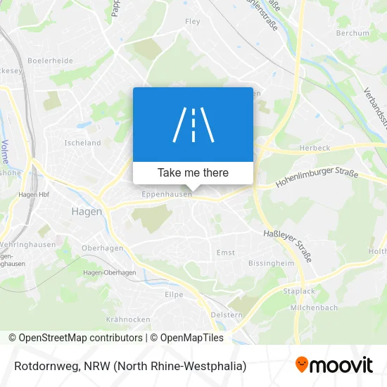 Карта Rotdornweg