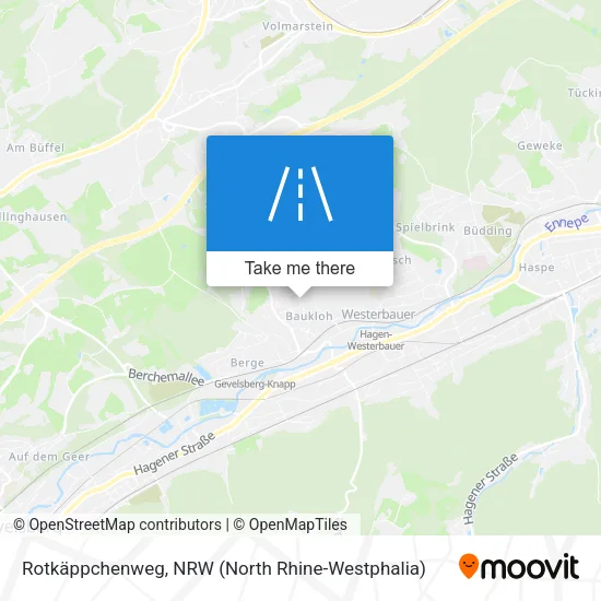 Карта Rotkäppchenweg