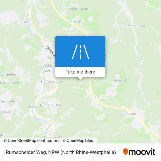 Карта Rumscheider Weg