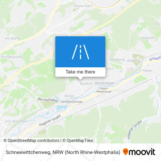 Schneewittchenweg map