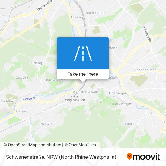 Карта Schwanenstraße