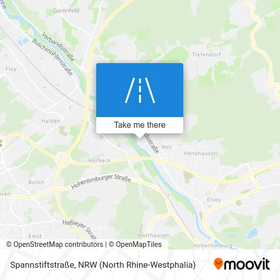 Spannstiftstraße map