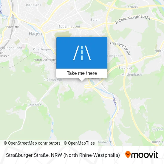 Карта Straßburger Straße