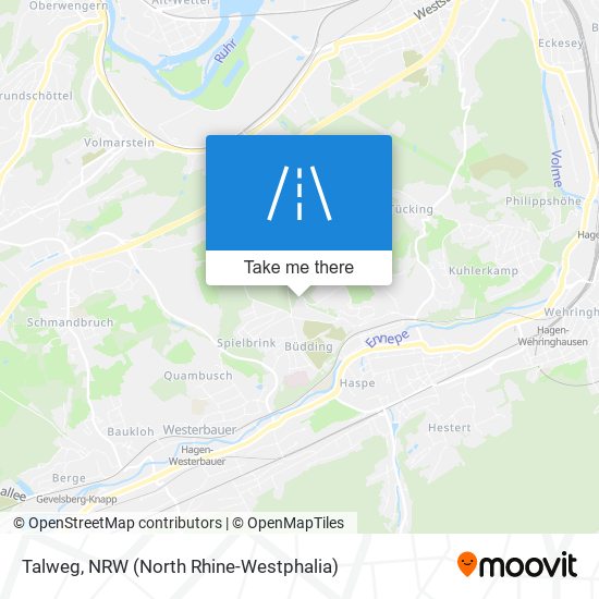 Talweg map