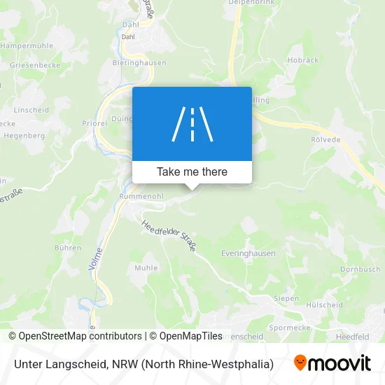 Карта Unter Langscheid
