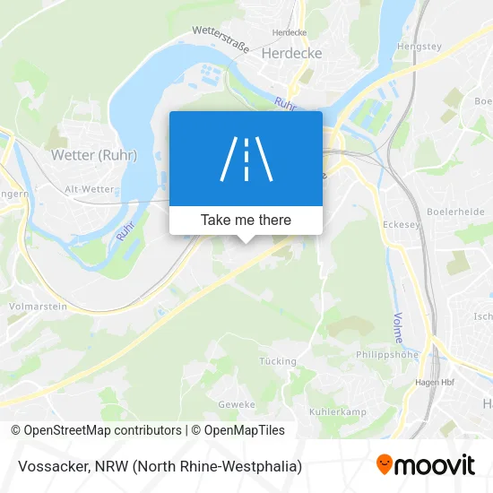 Карта Vossacker