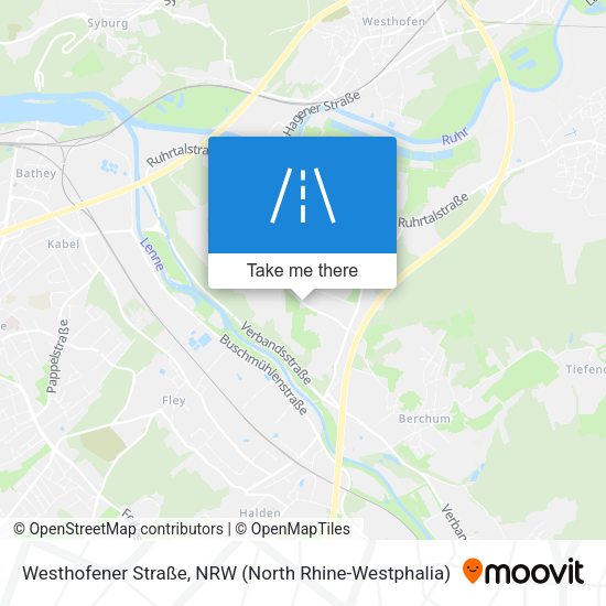 Westhofener Straße map
