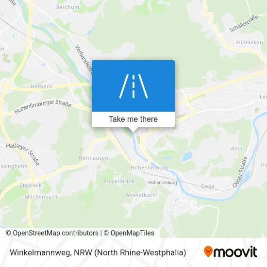 Карта Winkelmannweg