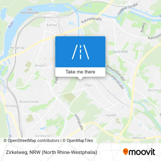 Карта Zirkelweg