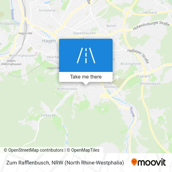 Карта Zum Rafflenbusch