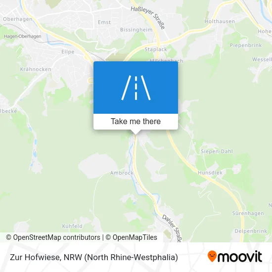 Карта Zur Hofwiese