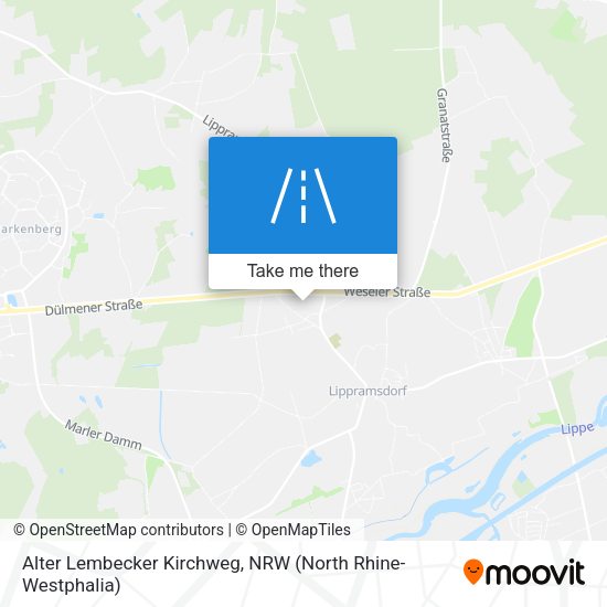 Alter Lembecker Kirchweg map