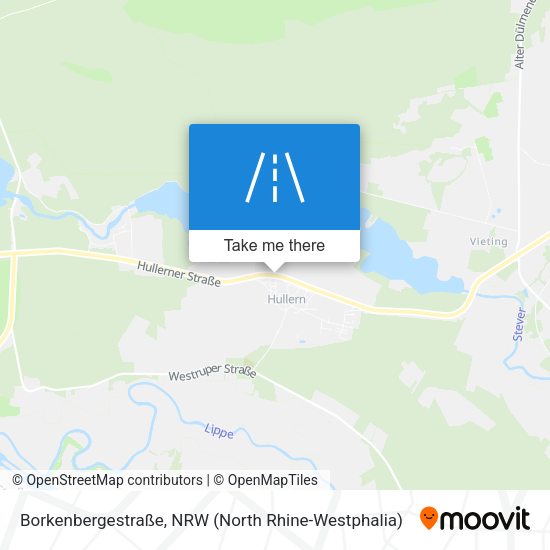 Borkenbergestraße map