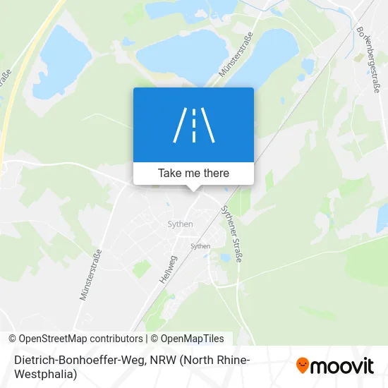 Dietrich-Bonhoeffer-Weg map